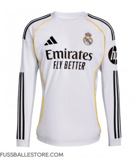 Günstige Real Madrid Heimtrikot 2025-26 Langarm